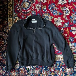 Abercrombie and Fitch Half Zip Sweatshirt